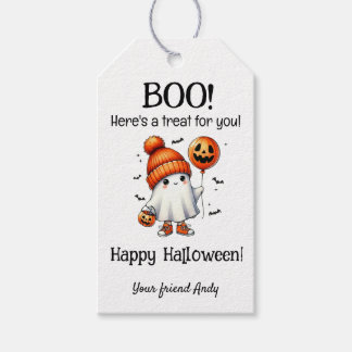 Aangepaste Halloween Trick-or-Treat Goody Bag Favo Cadeaulabel
