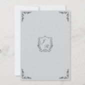 Aangepaste Hand getrokken Locatie Manor Illustrati Kaart (Achterkant)