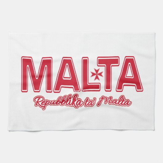 Aangepaste handdoek MALTA (Horizontaal)