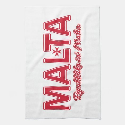 Aangepaste handdoek MALTA (Verticaal)