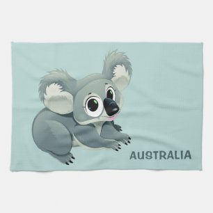 Aangepaste handdoek voor Cute Koala