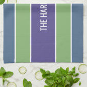 Aangepaste handdoek voor stripes Pattern (Gevouwen)