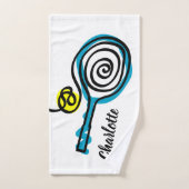 Aangepaste handdoekcadeau voor tennisspelers handdoek (Handdoek)