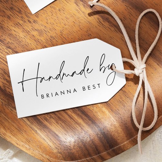 Aangepaste "handgemaakt" door moderne minimalistis 	rubberstempel