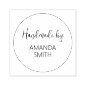 Aangepaste handgemaakt door 	rubberstempel (Afrduk)