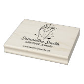 Aangepaste handgemaakte juwelen, groot 	rubberstempel (Stempel)