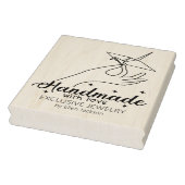 Aangepaste handgemaakte met liefde grote zaken 	rubberstempel (Stempel)