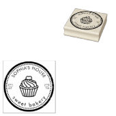 Aangepaste handgemaakte rubberstempel rubberstempel (Gestempeld)