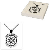 Aangepaste handgemaakte sieraden, maak uw eigen Lo Rubberstempel (Gestempeld)