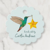 Aangepaste handleiding bedankjes labels (Voorkant)