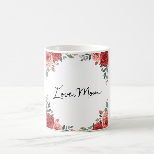 Aangepaste Handschrift Kunst Gepersonaliseerde Rec Magische Mok (Center)