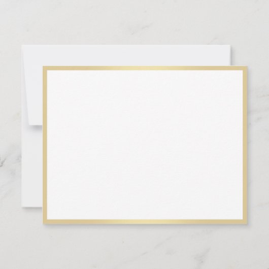 Aangepaste handschrift script tekst Sjabloon goud (Achterkant)
