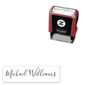 Aangepaste handtekening aangepast zelfinktende stempel (In situ)