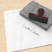 Aangepaste handtekening Aangepaste zelfinkende ste Zelfinktende Stempel