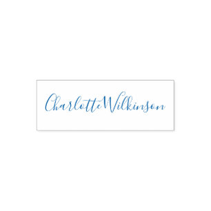 Aangepaste handtekening naam stempel