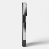 Aangepaste handtekening zwart-witte Waterverf Case-Mate iPhone Case (Achterkant / Rechts)