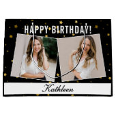 Aangepaste Happy Birthday cadeautas voor haar (Voorkant)