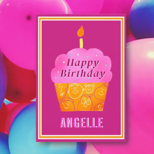 Aangepaste Happy Birthday kaart