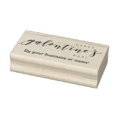 Aangepaste Happy Galentine's Day Quote Typografie Rubberstempel (Stempel)