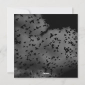 Aangepaste Happy Halloween kaart (Achterkant)