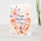 Aangepaste Happy Mother's Day kaart – Persoonlijk  (Voorkant)