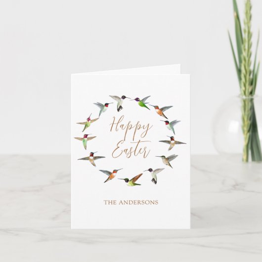 Aangepaste Happy Pasen wenskaart Kaart (Voorkant)