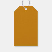 Aangepaste Happy Thanksgiving Herfst Business Mark Cadeaulabel (Achterkant)