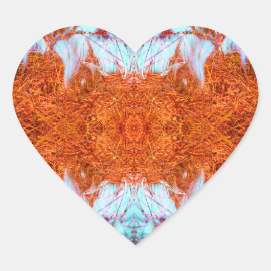 Aangepaste hart Stickers (Voorkant)