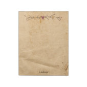 Aangepaste hartsterren Groot Notitieblok (Gedraaid)