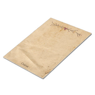 Aangepaste hartsterren Groot Notitieblok