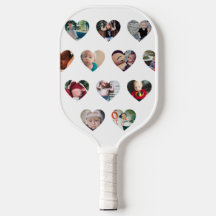 Aangepaste HEARTS Fotogalerie Pickleball Paddle