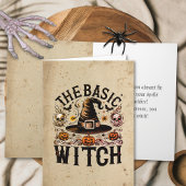 Aangepaste Heks Pet Schedel Sterren Pompoenen Hall Kaart