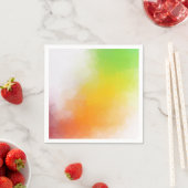 Aangepaste heldere kleuren Abstracte Art Sjabloon Servet (Insitu)