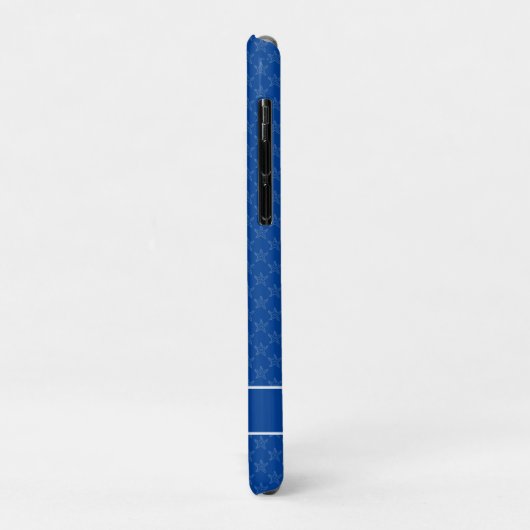 Aangepaste, heldere, witte, Starfish Case-Mate iPhone Case (Achterkant/links)