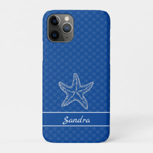 Aangepaste, heldere, witte, Starfish iPhone 11 Pro Hoesje
