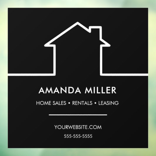 Aangepaste heraltor raamsticker (Vel 3)