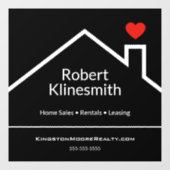 Aangepaste heraltor raamsticker (Vel)