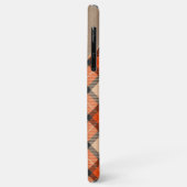Aangepaste herfst pompoen Sinaasappel bruin tartan Case-Mate iPhone Case (Achterkant/links)