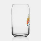 Aangepaste Herfst Retreat Sunset Mountain Party Blikvorm Glas (Rechts)