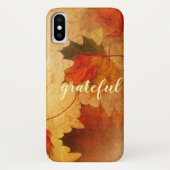 Aangepaste herfst Thanksgiving vakantie Case-Mate iPhone Case (Achterkant)