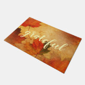 Aangepaste herfst Thanksgiving vakantie Deurmat (Schuin)