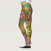 Aangepaste Herhalende Naam Natuur Leggings (Links)