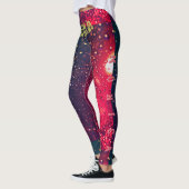 Aangepaste Herhalende Naam Oefening Leggings (Links)