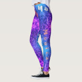 Aangepaste herhalende naam Unisex-Leggings Leggings (Links)