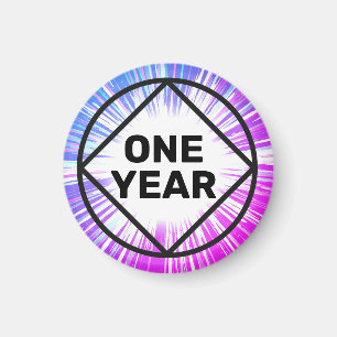 Aangepaste herstelcadeau voor maanden kleur magneet