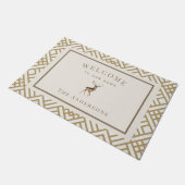 aangepaste herten deurmat (Schuin)