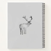 aangepaste herten notitieboek (Achterkant)