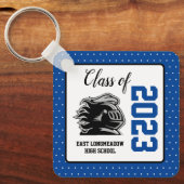 Aangepaste High School Fundraisers Ideeën voor Key Sleutelhanger (Voorkant)