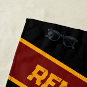 Aangepaste Hockey Beach-handdoek Strandlaken (In situ)