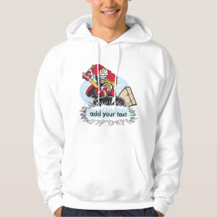 Aangepaste Hockey Player Hoodie